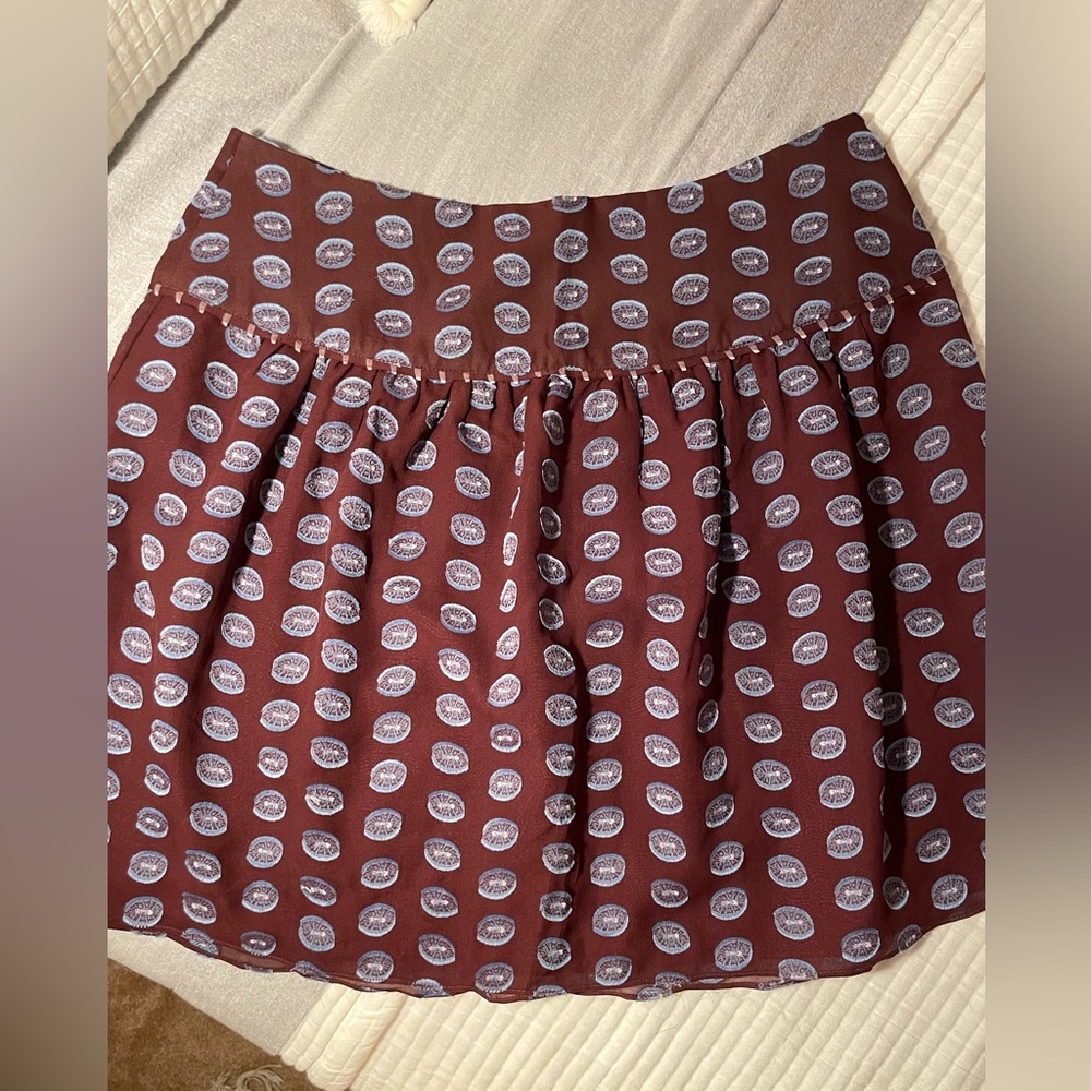 LOFT Flounce Skirt
